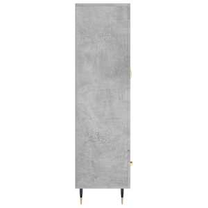 Skříň highboard betonově šedá 69,5x31x115 cm kompozitní dřevo - obrázek 7