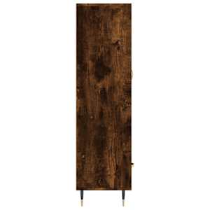 Skříň highboard kouřový dub 69,5 x 31 x 115 cm kompozitní dřevo - obrázek 7