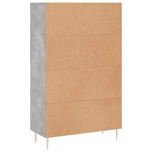 Skříň highboard betonově šedá 69,5x31x115 cm kompozitní dřevo - obrázek 8