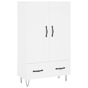 Skříň highboard bílá 69,5 x 31 x 115 cm kompozitní dřevo - obrázek 2