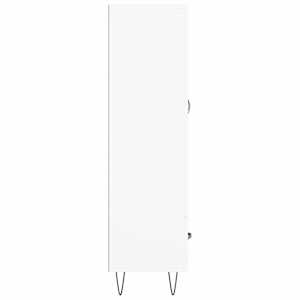 Skříň highboard bílá 69,5 x 31 x 115 cm kompozitní dřevo - obrázek 7