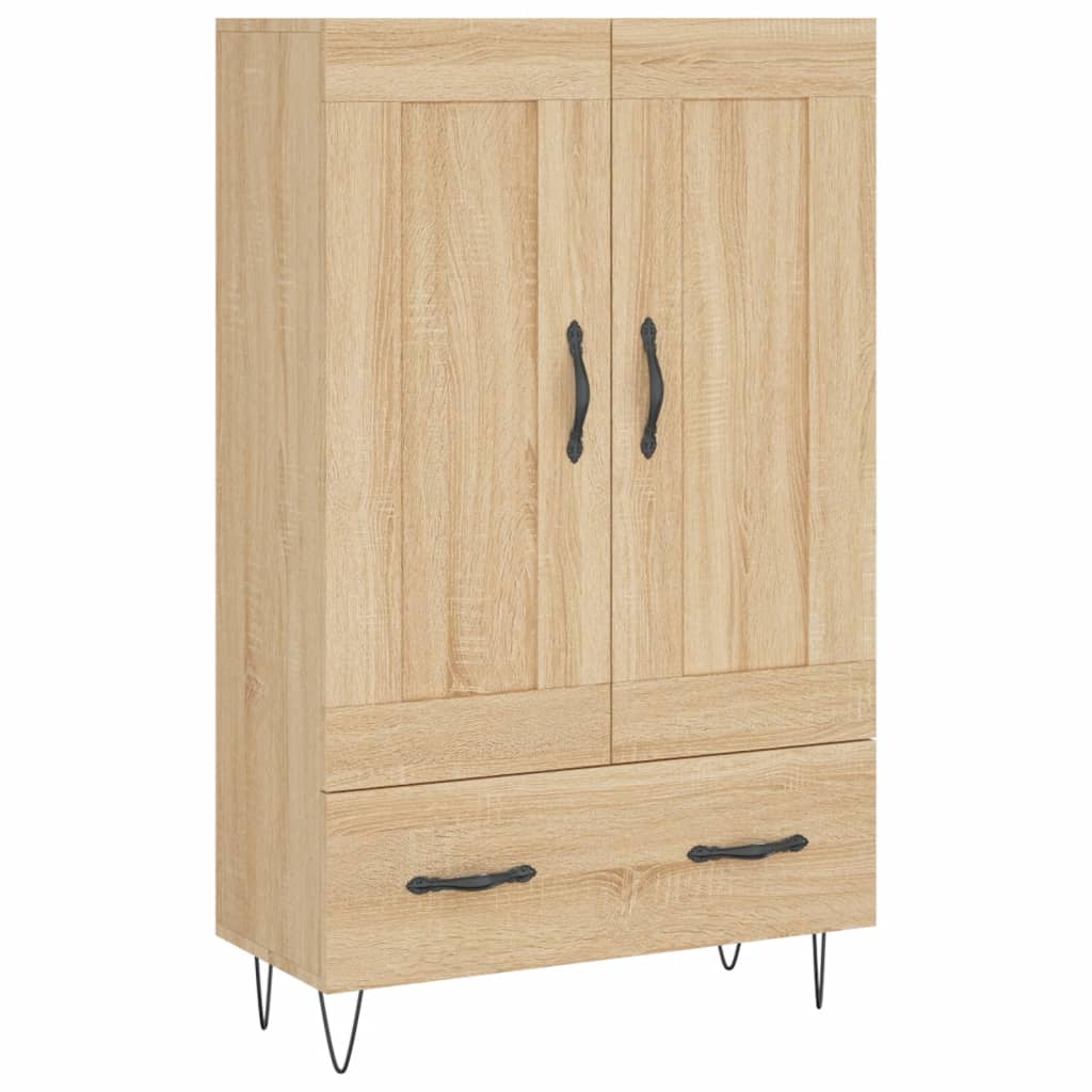 vidaXL Skříň highboard dub sonoma 69,5 x 31 x 115 cm kompozitní dřevo