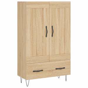 Skříň highboard dub sonoma 69,5 x 31 x 115 cm kompozitní dřevo - obrázek 2