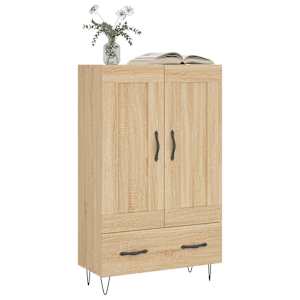 Skříň highboard dub sonoma 69,5 x 31 x 115 cm kompozitní dřevo - obrázek 3