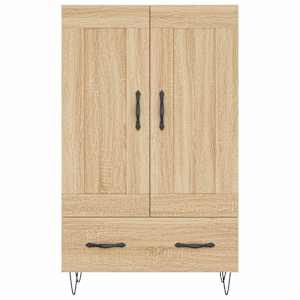 Skříň highboard dub sonoma 69,5 x 31 x 115 cm kompozitní dřevo - obrázek 5