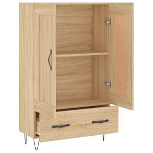 Skříň highboard dub sonoma 69,5 x 31 x 115 cm kompozitní dřevo - obrázek 6