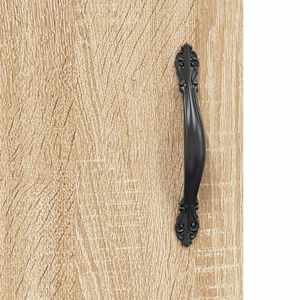 Skříň highboard dub sonoma 69,5 x 31 x 115 cm kompozitní dřevo - obrázek 9