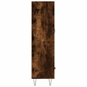 Skříň highboard kouřový dub 69,5 x 31 x 115 cm kompozitní dřevo - obrázek 7
