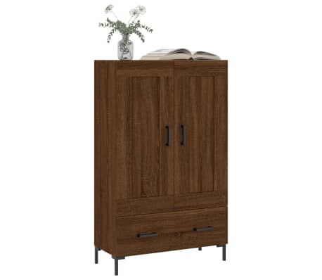 vidaXL Dulap &icirc;nalt, stejar maro, 69,5x31x115 cm, lemn prelucrat