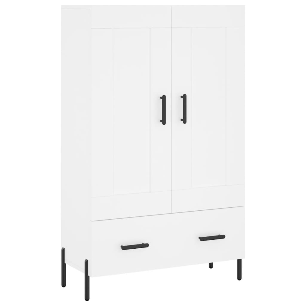 vidaXL Skříň highboard bílá 69,5 x 31 x 115 cm kompozitní dřevo