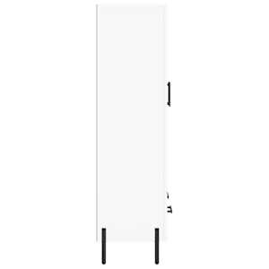 Skříň highboard bílá 69,5 x 31 x 115 cm kompozitní dřevo - obrázek 7