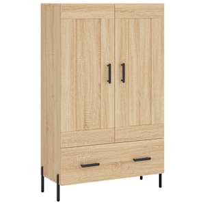 Skříň highboard dub sonoma 69,5 x 31 x 115 cm kompozitní dřevo - obrázek 2