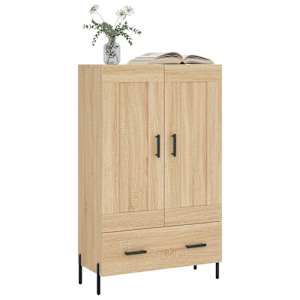 Skříň highboard dub sonoma 69,5 x 31 x 115 cm kompozitní dřevo - obrázek 3