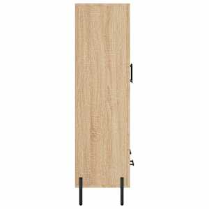 Skříň highboard dub sonoma 69,5 x 31 x 115 cm kompozitní dřevo - obrázek 7