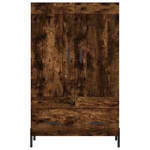 Skříň highboard kouřový dub 69,5 x 31 x 115 cm kompozitní dřevo - obrázek 5