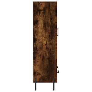Skříň highboard kouřový dub 69,5 x 31 x 115 cm kompozitní dřevo - obrázek 7