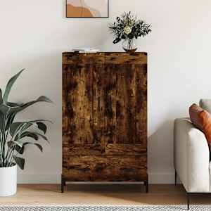 Skříň highboard kouřový dub 69,5 x 31 x 115 cm kompozitní dřevo - obrázek 1
