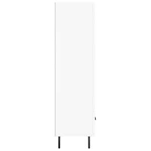 Skříň highboard bílá 69,5 x 31 x 115 cm kompozitní dřevo - obrázek 7