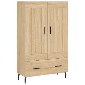 Skříň highboard dub sonoma 69,5 x 31 x 115 cm kompozitní dřevo - obrázek 2
