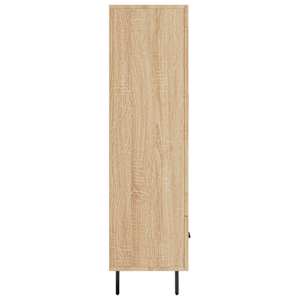Skříň highboard dub sonoma 69,5 x 31 x 115 cm kompozitní dřevo - obrázek 7