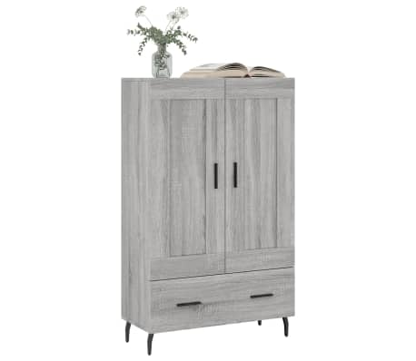 vidaXL Ντουλάπα Γκρι Sonoma 69,5 x 31 x 115 εκ. από Επεξεργασμένο Ξύλο