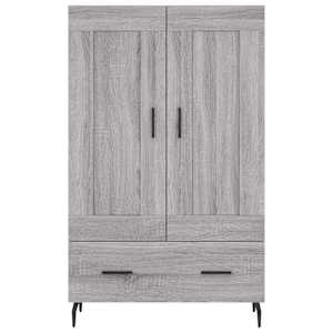 Skříň highboard šedá sonoma 69,5 x 31 x 115 cm kompozitní dřevo - obrázek 5