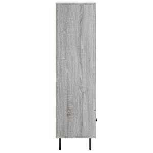 Skříň highboard šedá sonoma 69,5 x 31 x 115 cm kompozitní dřevo - obrázek 7