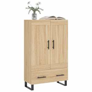 Skříň highboard dub sonoma 69,5 x 31 x 115 cm kompozitní dřevo - obrázek 3
