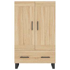 Skříň highboard dub sonoma 69,5 x 31 x 115 cm kompozitní dřevo - obrázek 5