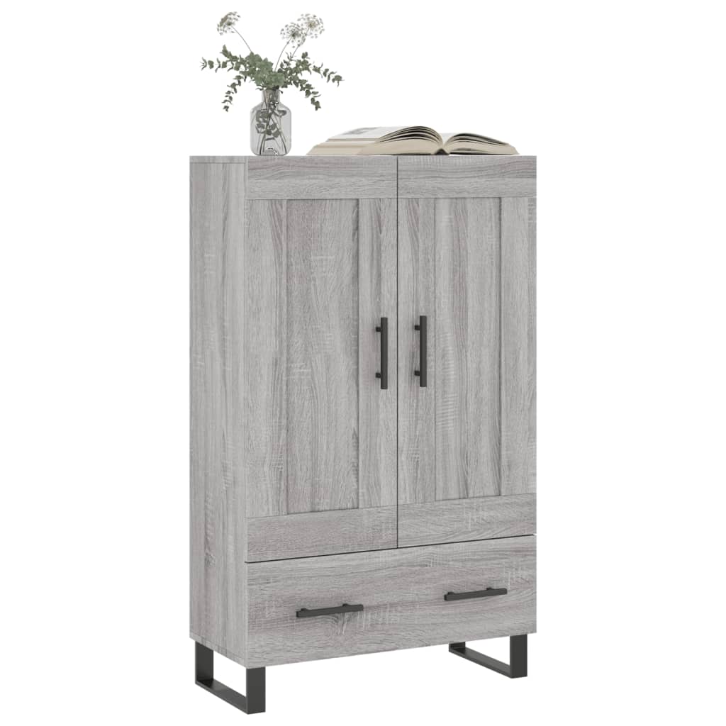 Thumbnail - vidaXL Highboard Grau Sonoma 69,5x31x115 cm Holzwerkstoff