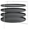 vidaXL pitsapannid &Oslash; 28 cm, 4 tk, restiga, teras
