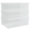 vidaXL plastist hoiukastid 3 tk, 25 l, virnastatavad