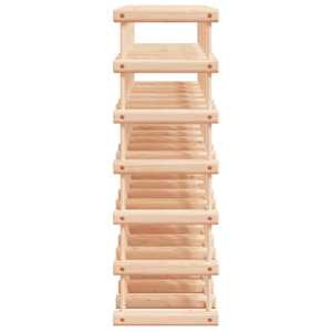 Stojan na víno na 42 lahví 68,5x23x68,5 cm masivní borové dřevo - obrázek 4