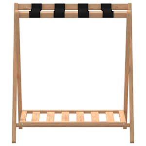 Stojan na zavazadlo 68,5 x 38 x 58 cm bambus - obrázek 3