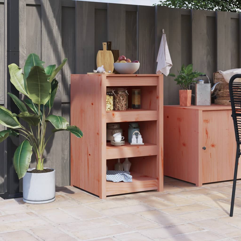 vidaXL Outdoor Kitchen Cabinet 55x55x92 cm Solid Wood Douglas