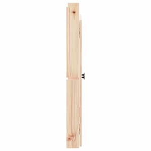 Dvířka do venkovní kuchyně MEPPEL 2 ks 50x9x82 cm masivní borové dřevo - obrázek 6