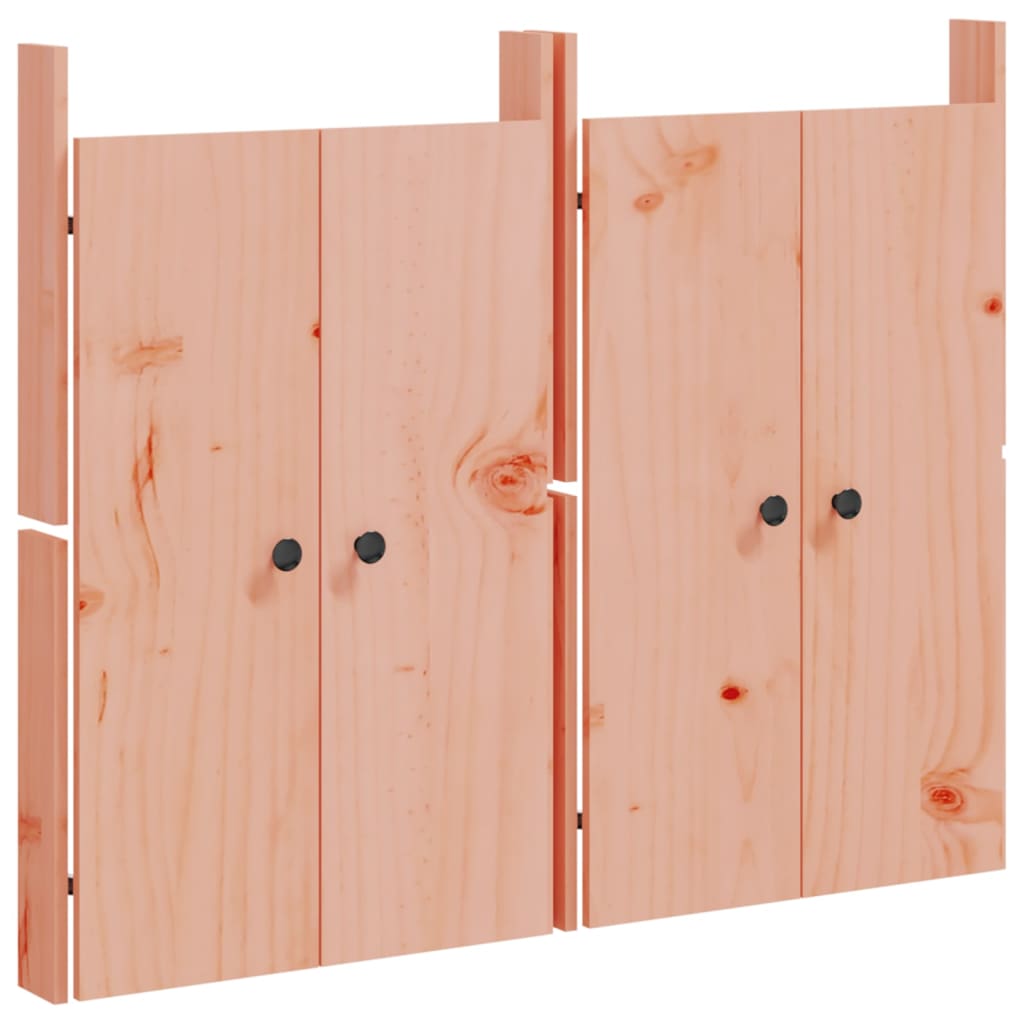 Türen für Outdoor-Küche 2 Stk. 50x9x82 cm Massivholz Douglasie