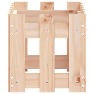 Zahradní truhlík plotový design 60x30x30 cm masivní borovice - obrázek 6