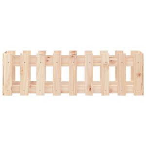 Vyvýšený záhon plotový design 100 x 30 x 30 cm masivní borovice - obrázek 5