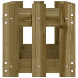 Vyvýšený záhon plotový design 150x30x30cm impregnovaná borovice - obrázek 6
