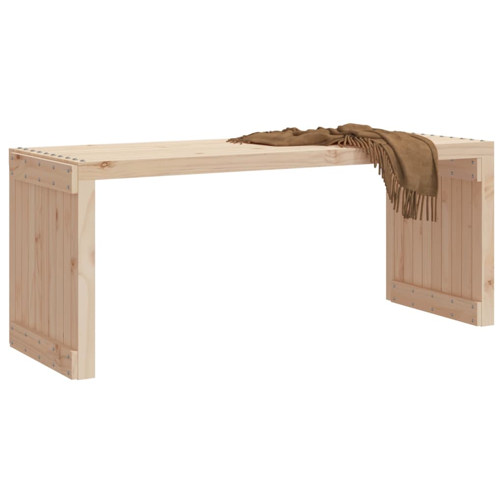 vidaXL Tuinbankje verlengbaar 212,5x40,5x45 cm massief grenenhout afbeelding