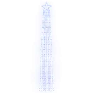 Světla na vánoční stromek 320 modrých LED 375 cm - obrázek 4