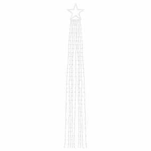Světla na vánoční stromek 320 modrých LED 375 cm - obrázek 5
