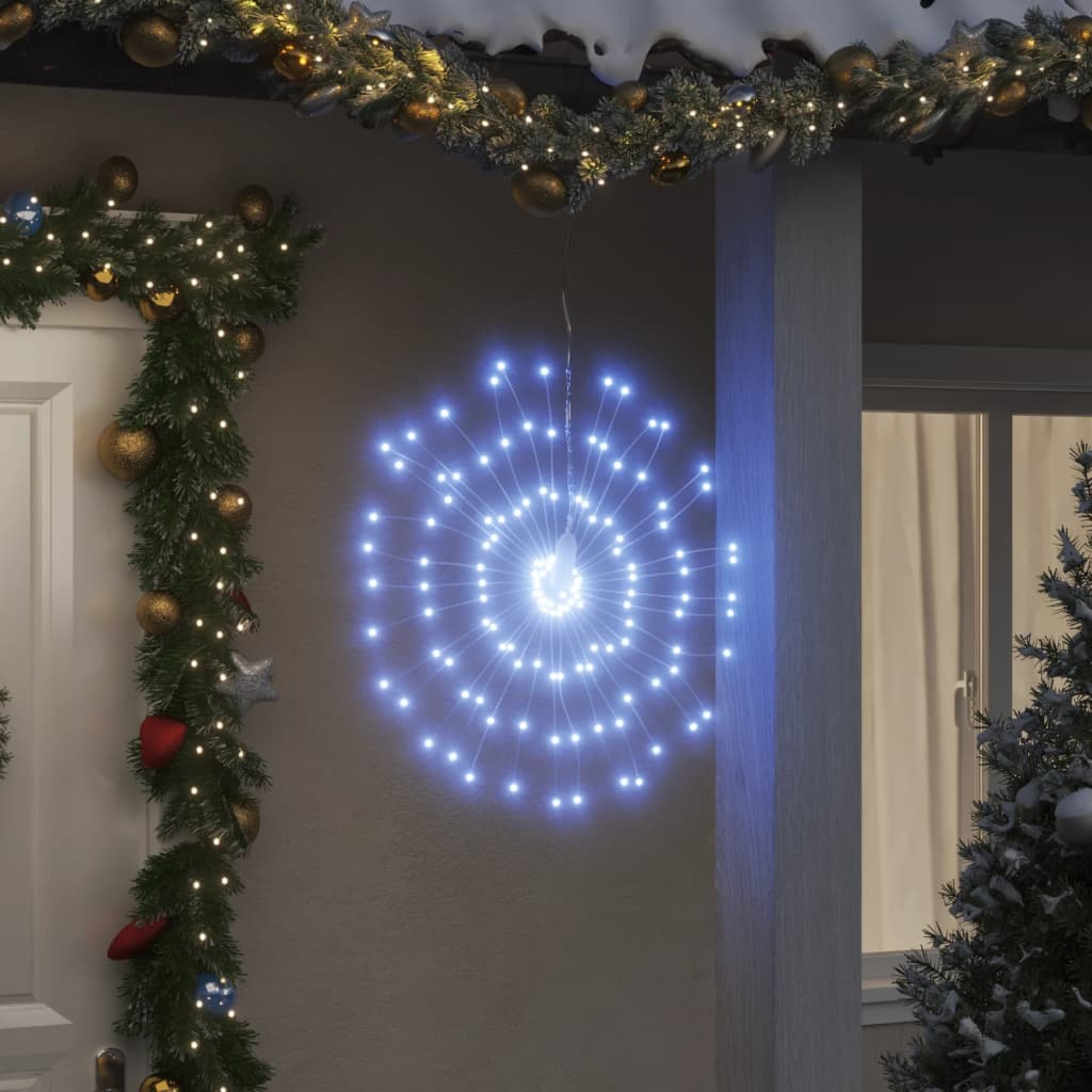 Božićna svjetla zvjezdani prasak 140 LED 4 k hladna bijela 17cm Božićna rasvjeta Naručite namještaj na deko.hr