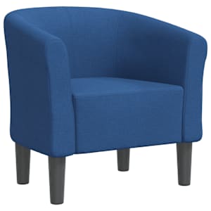 vidaXL tugitool, sinine, kangas