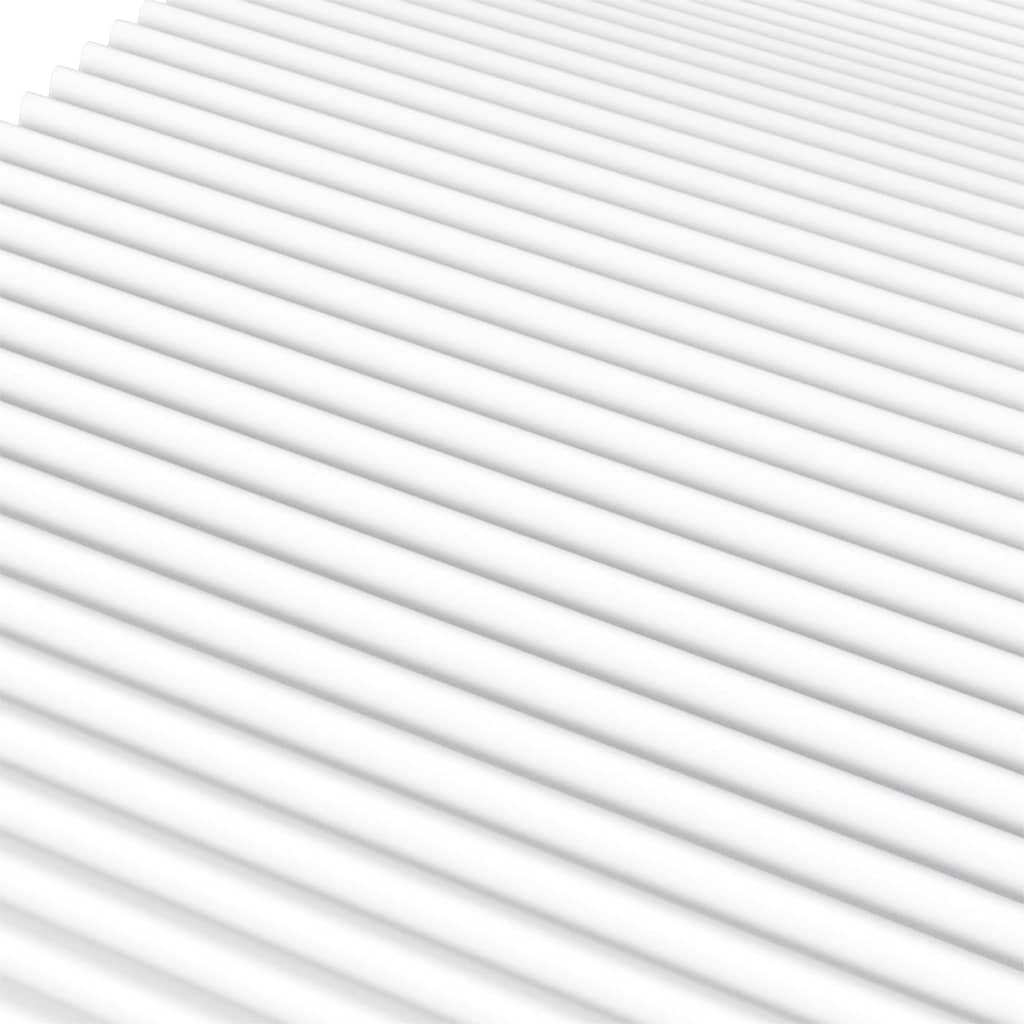 Penový matrac biely 180x200 cm tvrdosť H2 H3