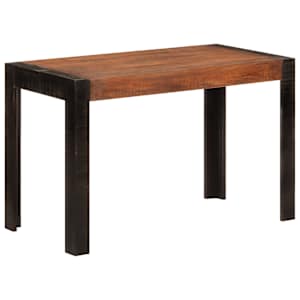 vidaXL s&ouml;&ouml;gilaud, kuldpruun, 120 x 60 x 76 cm, mangopuit
