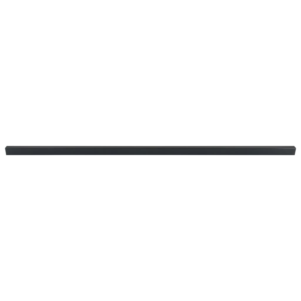 Plotové sloupky 30 ks šedé 240 cm ocel - obrázek 3