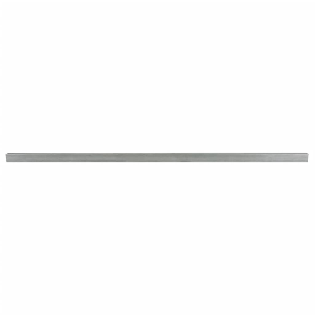Plotové sloupky 30 ks stříbrné 240 cm ocel - obrázek 3