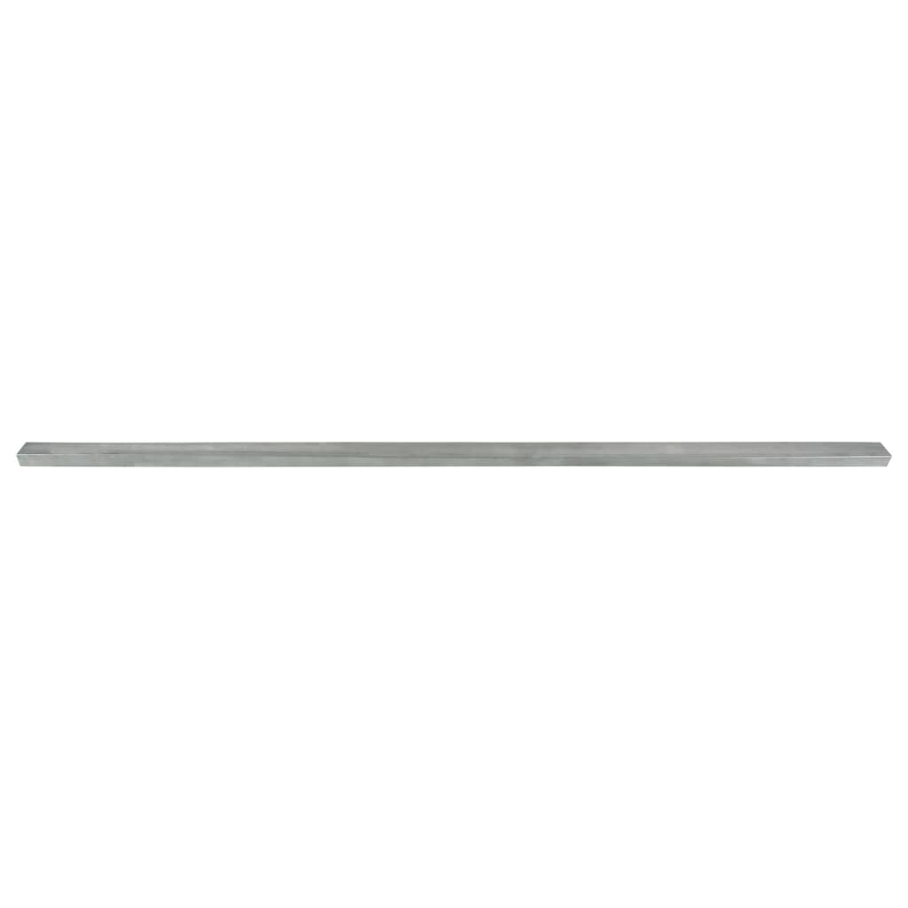 Plotové sloupky 30 ks stříbrné 240 cm ocel - obrázek 4